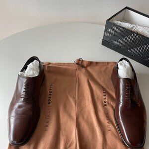 Fratelli Rosetti Dark Brown Leather Oxfords